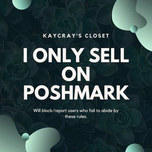 I Only Sell on Poshmark!!!